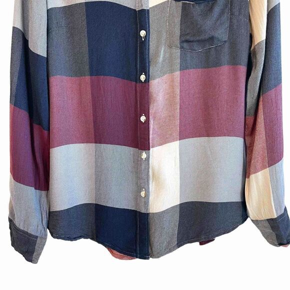 Lucky Brand Buffalo Plaid Button Down - Picture 3 of 6